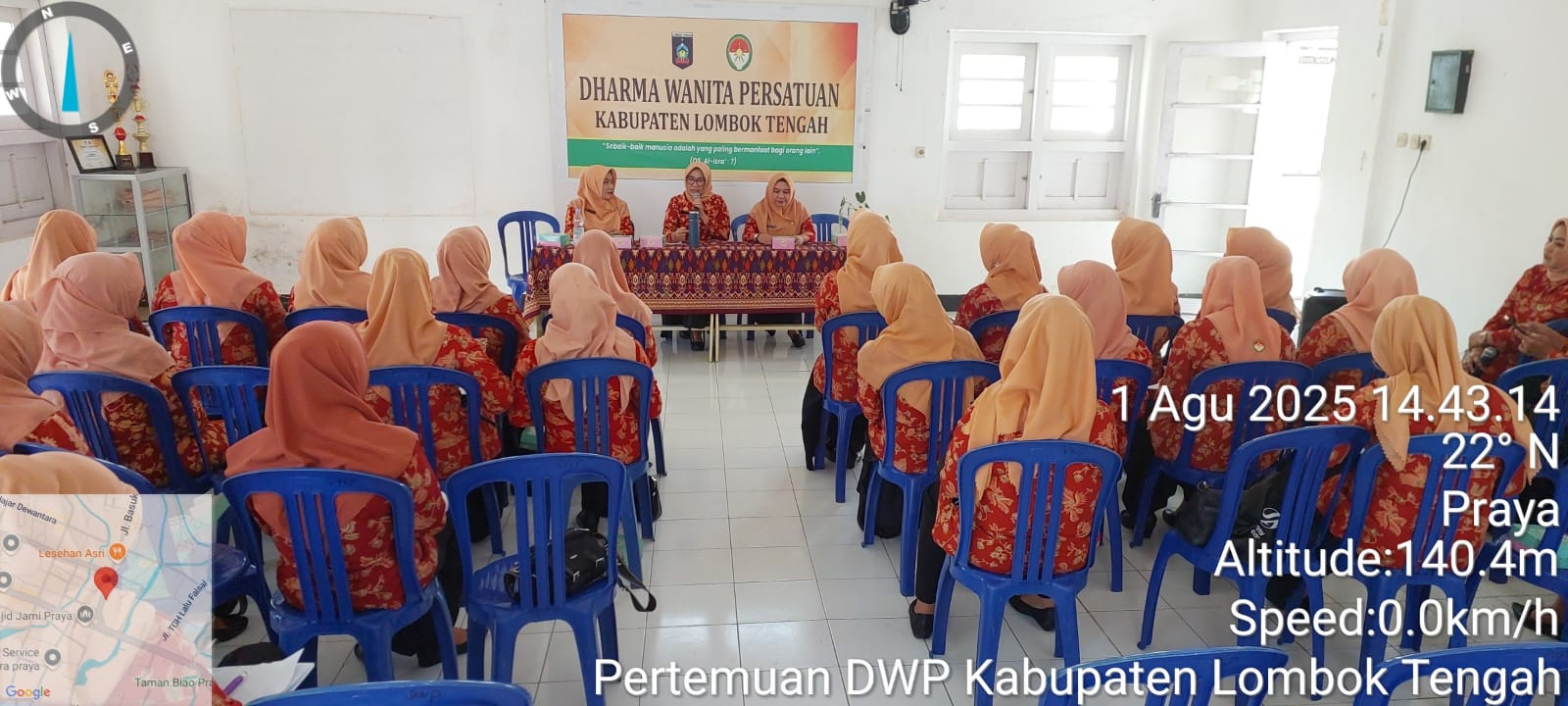 Dharma Wanita Persatuan Lombok Tengah Gelar Rapat Koordinasi, Fokuskan Peran Strategis sebagai Mitra Pemerintah dalam Pembangunan Daerah